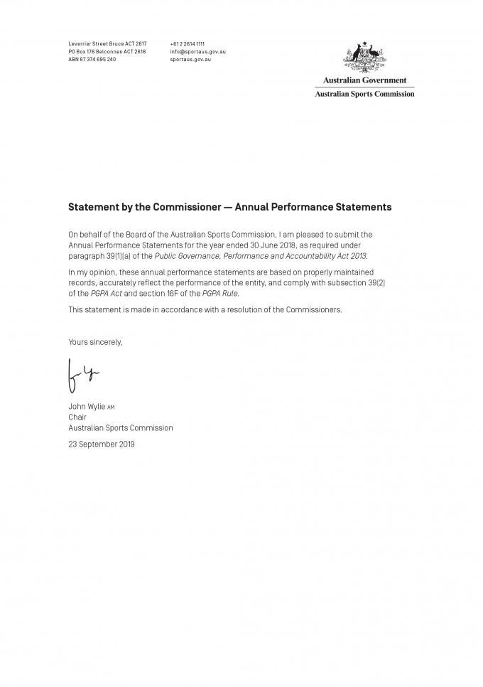 Competition General Statement Transparency Portal