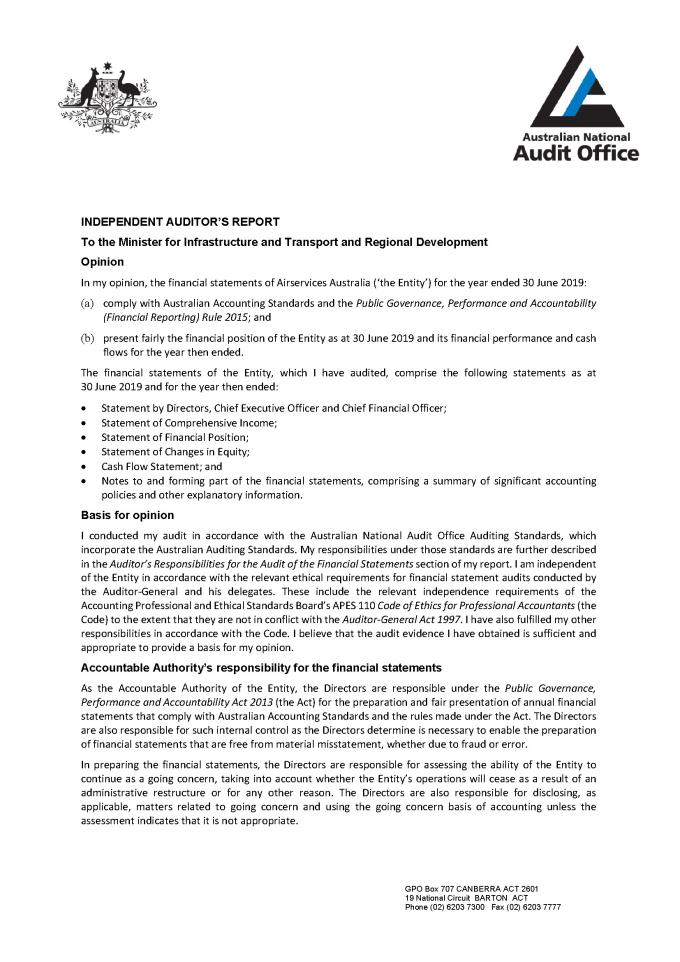 Signed Audit Report Example Transparency Portal
