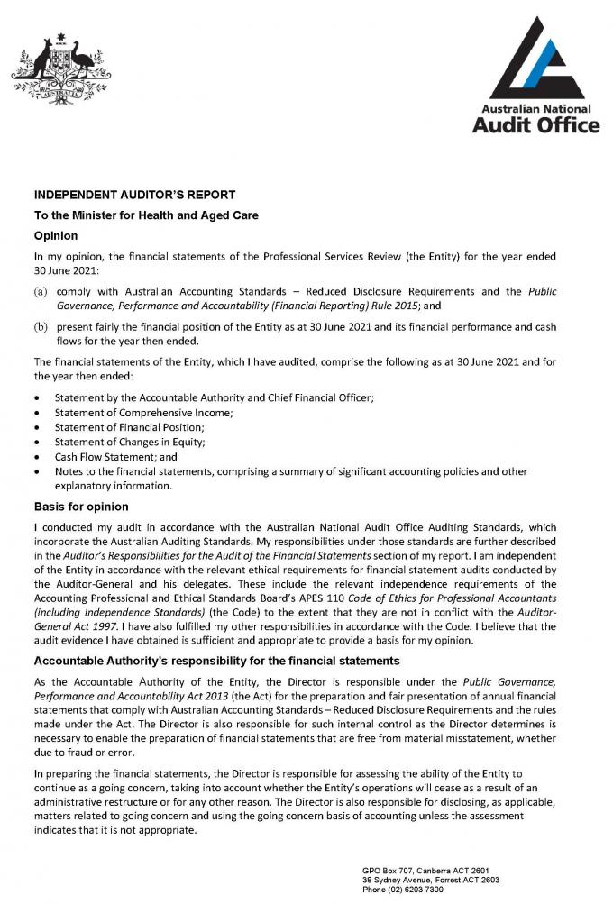 Appendix A Financials Transparency Portal