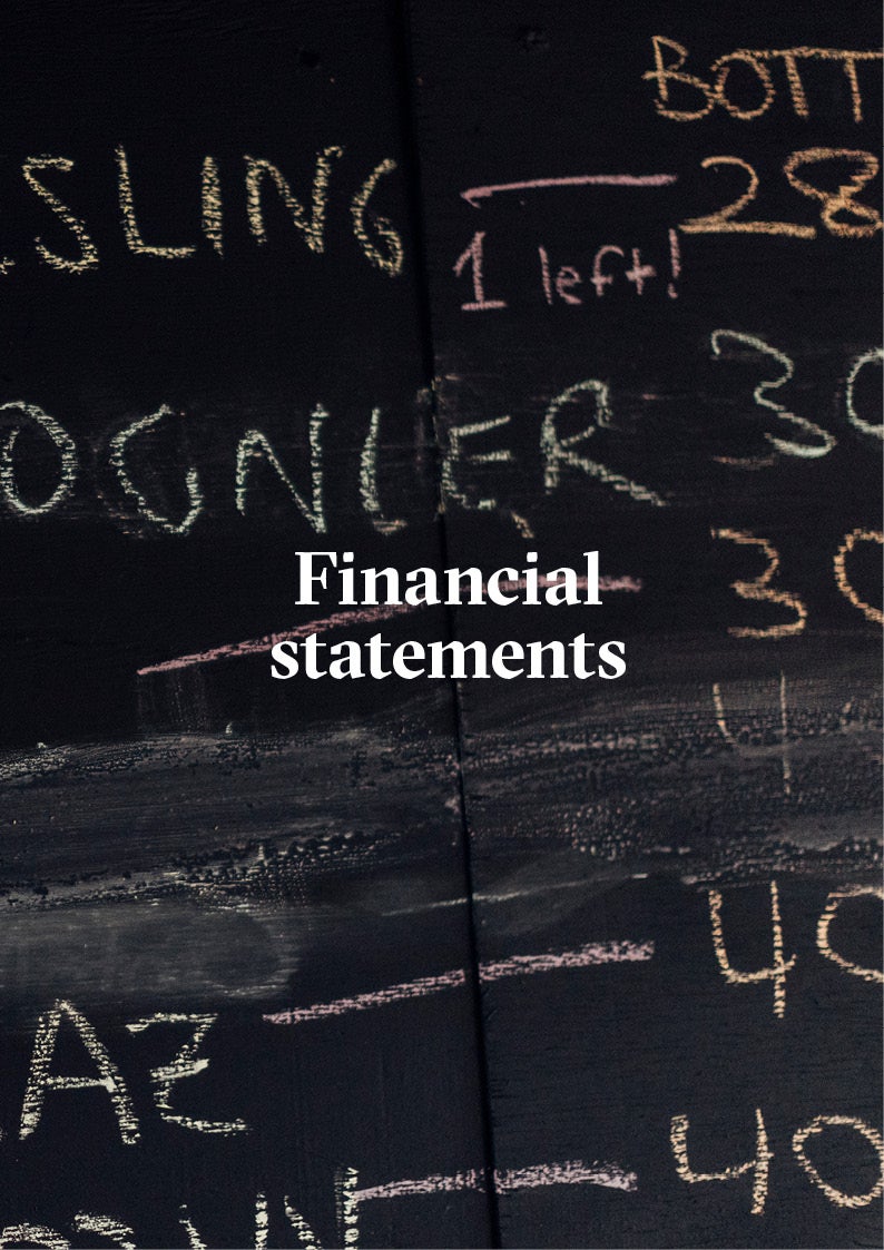 Financial Statement Lettering Transparency Portal