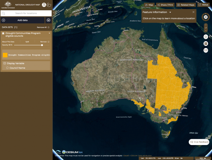 Csiro Map Transparency Portal
